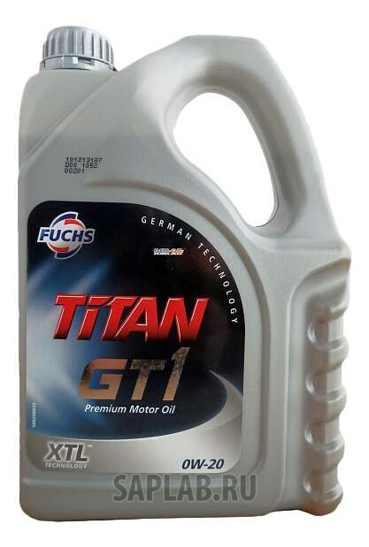 Купить FUCHS 600762261 Моторное масло Fuchs Titan GT1 0W-20 4л