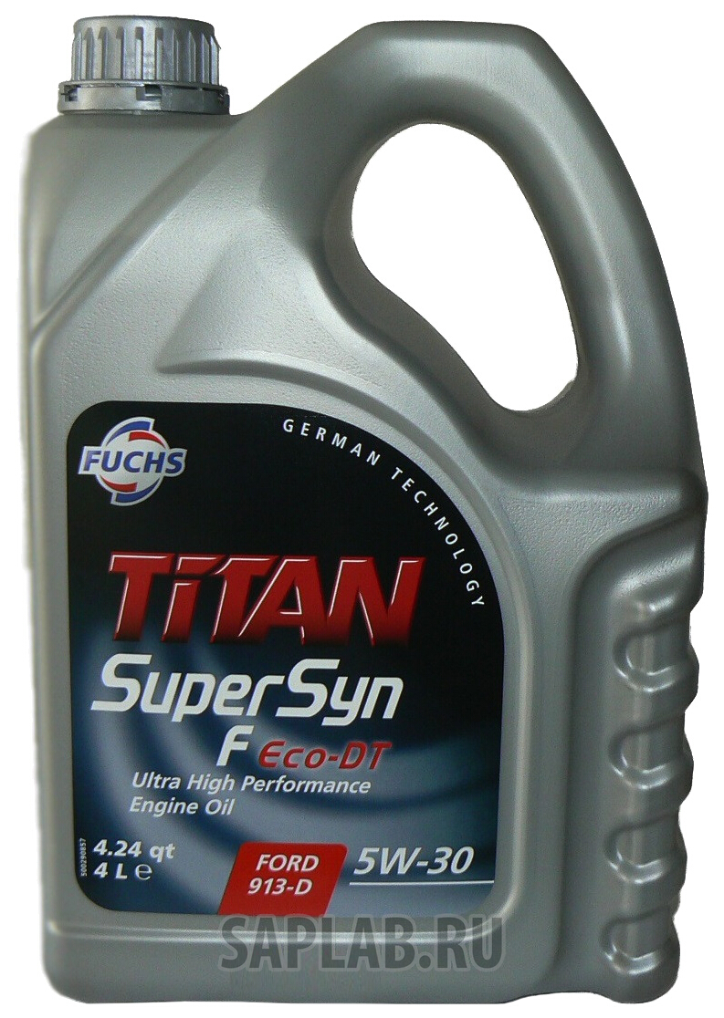 Купить FUCHS 600926359 Моторное масло Fuchs Titan Supersyn F Eco-DT 5W-30 4л