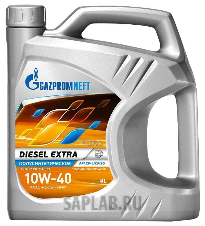 Купить GAZPROMNEFT 2389901351 Моторное масло Gazpromneft Diesel Extra 10W-40 4л