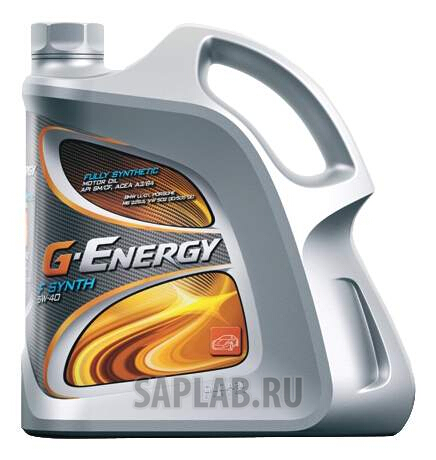 Купить GAZPROMNEFT 253140153 Моторное масло Gazpromneft G-Energy F Synth 5W-40 4л