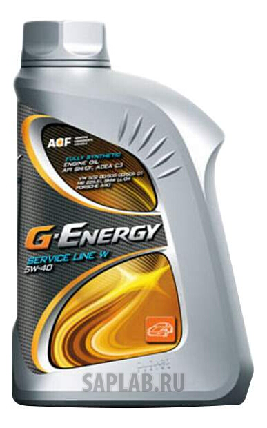 Купить GAZPROMNEFT 253140170 Моторное масло Gazpromneft G-Energy Service Line W 5W-40 1л
