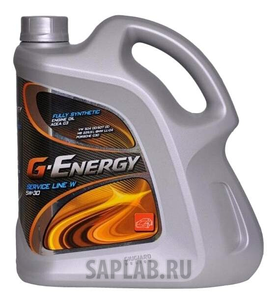Купить GAZPROMNEFT 253140181 Моторное масло Gazpromneft G-Energy Service Line W 5W-30 4л