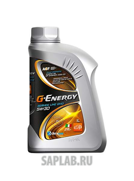 Купить GAZPROMNEFT 253141916 Моторное масло Gazpromneft G-Energy Service Line GMO 5W-30 1л