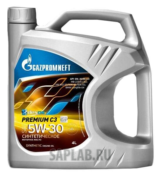 Купить GAZPROMNEFT 253142230 Моторное масло Gazpromneft Premium C3 5W-30 4л