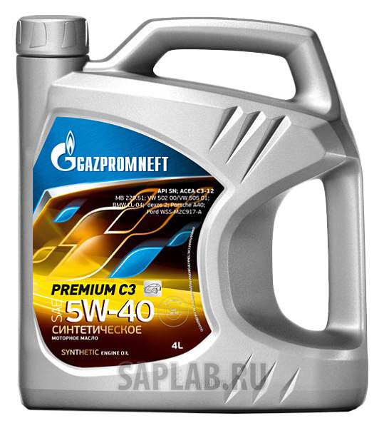Купить GAZPROMNEFT 253142233 Моторное масло Gazpromneft Premium С3 5W-40 4л
