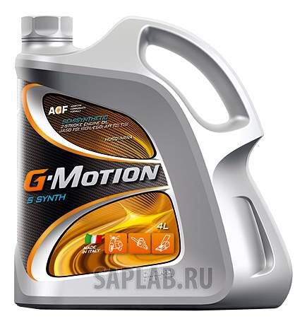 Купить GAZPROMNEFT 253190074 Моторное масло Gazpromneft G-Motion S Synth 5W-30 4л