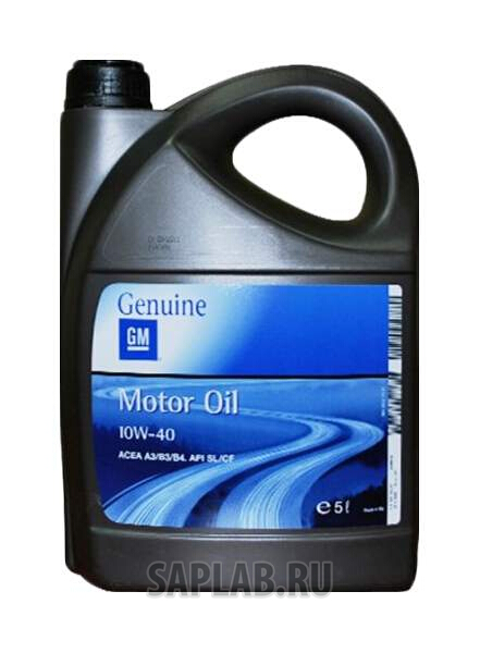 Купить GENERAL MOTORS GM10W405L Моторное масло General Motors Synthetic 10w-40 5л