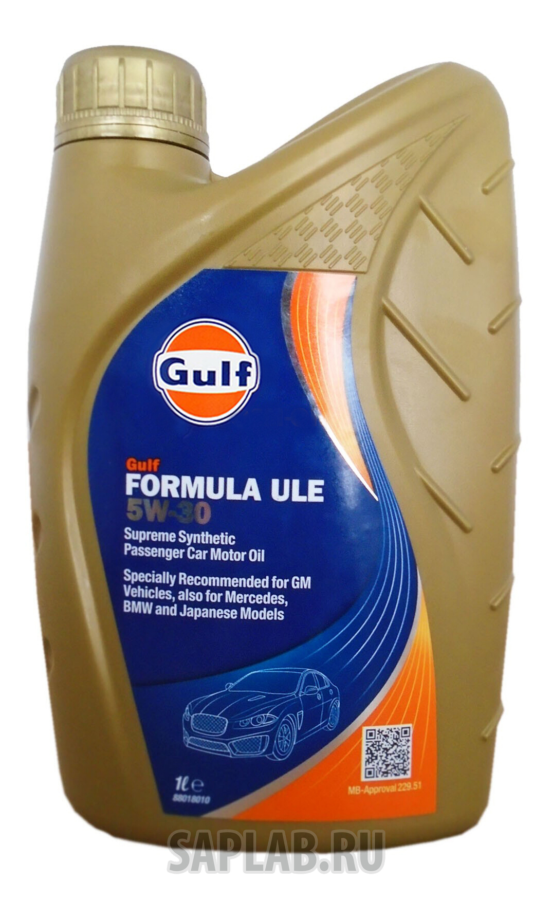 Купить GULF 120106401756 Моторное масло Gulf Formula ULE 5W-30 1л