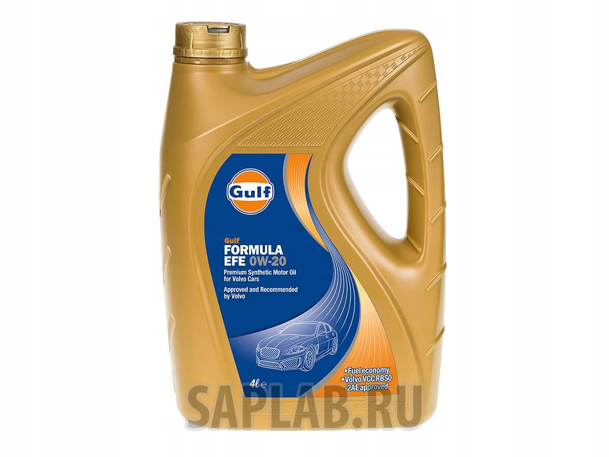 Купить GULF 120111301659 Моторное масло Gulf Formula EFE 0W-20 4л