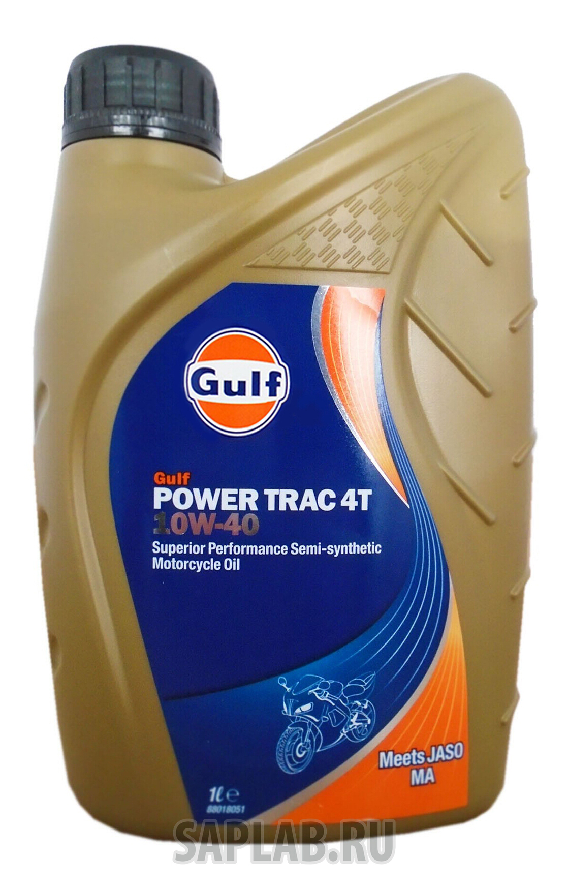 Купить GULF 120118001756 Моторное масло Gulf Power Trac 4T 10W-40 1л