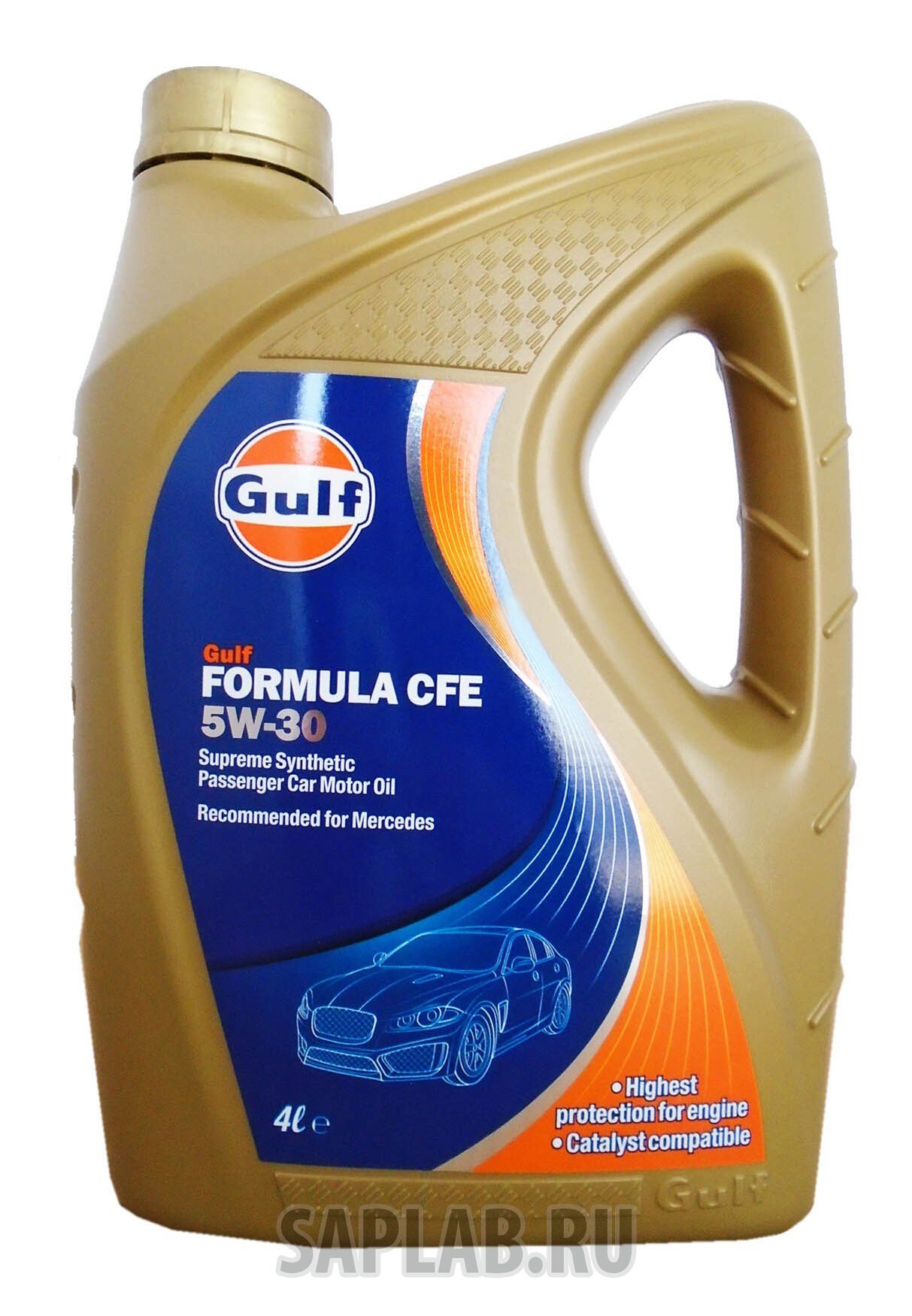 Купить GULF 120127601659 Моторное масло Gulf Formula CFE 5W-30 4л