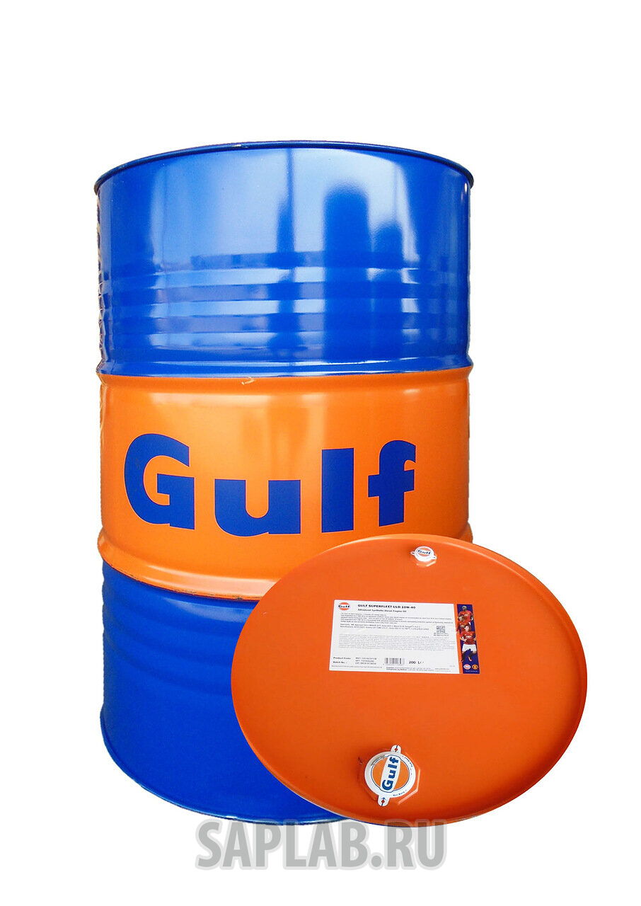 Купить GULF 120145701138 Моторное масло Gulf Superfleet ULD SAE 10W-40 200л