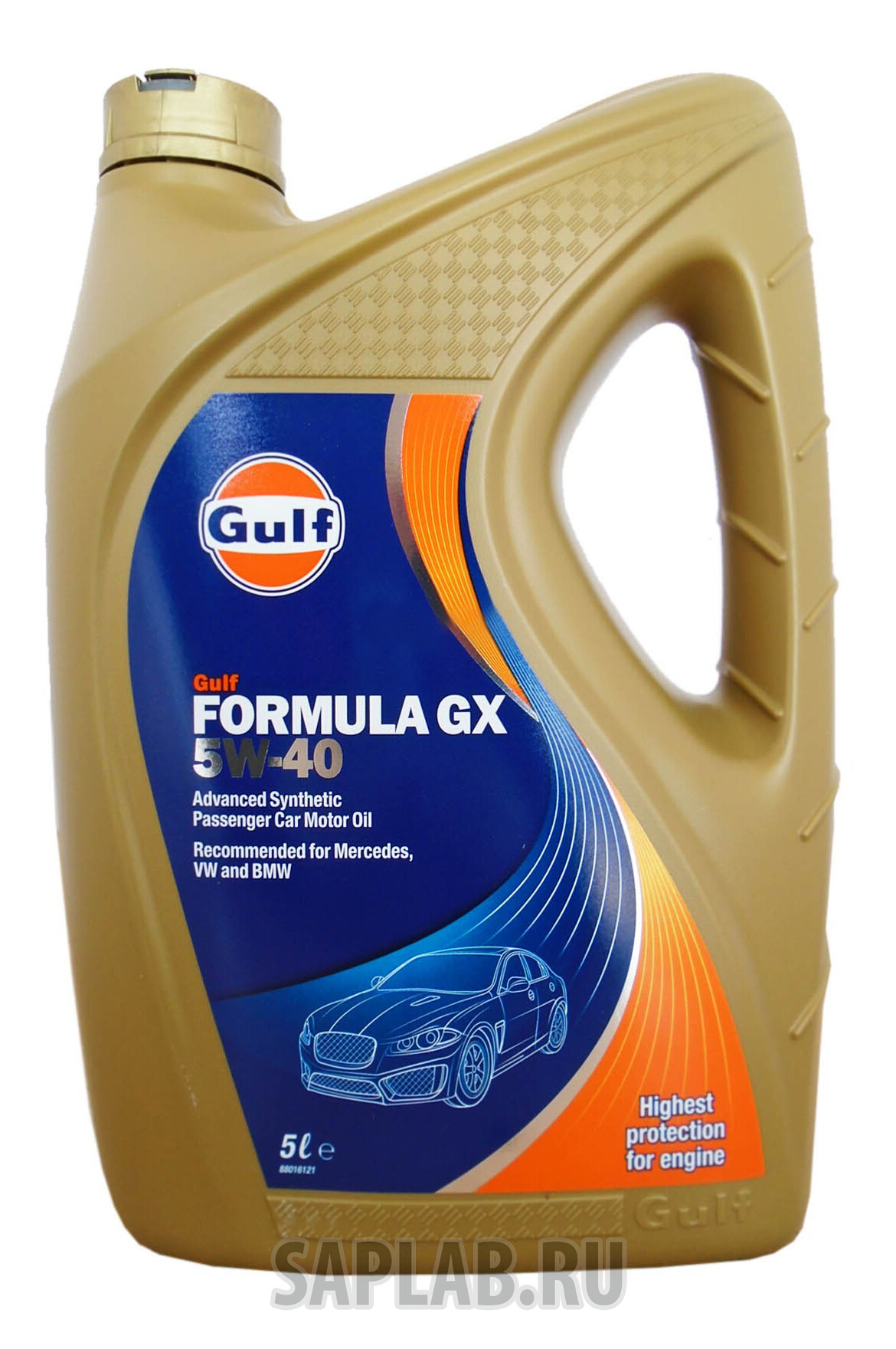 Купить GULF 130802901618 Моторное масло Gulf Formula GX 5W-40 5л