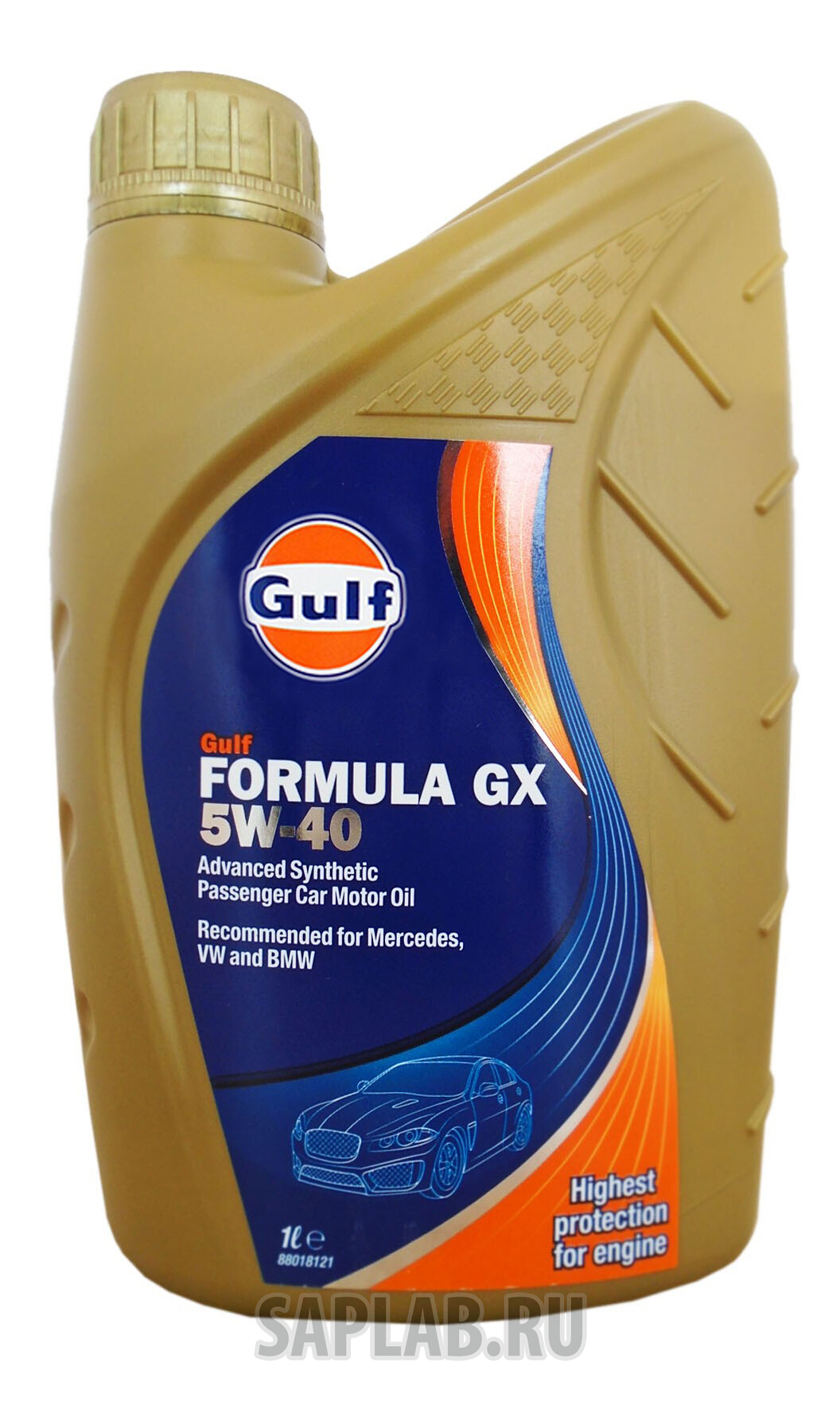 Купить GULF 130802901756 Моторное масло Gulf Formula GX 5W-40 1л