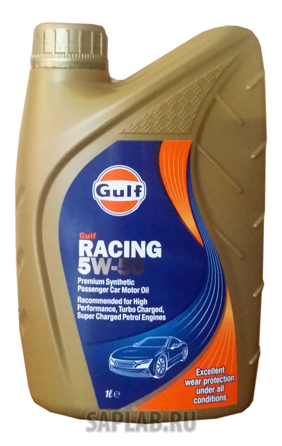 Купить GULF 130811301756 Моторное масло Gulf Racing 5W-50 1л