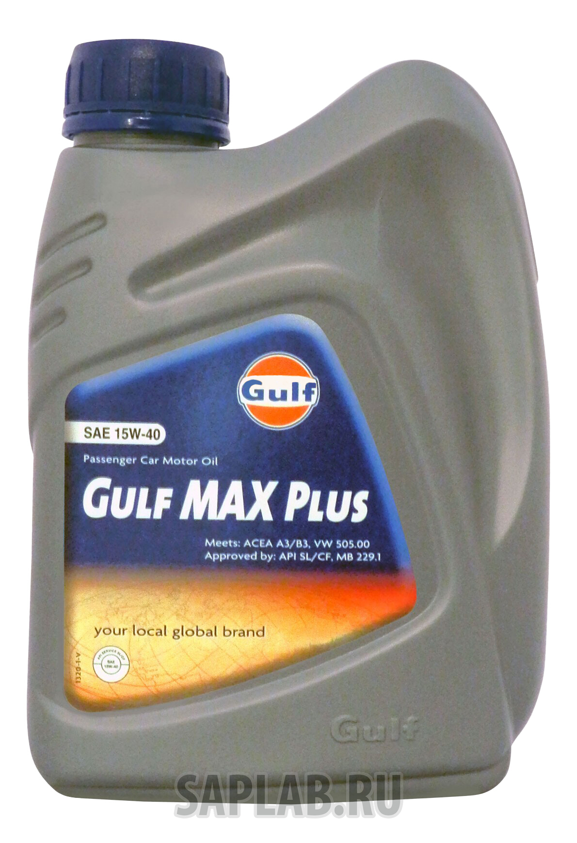 Купить GULF 132007GU01 Моторное масло Gulf Max Plus SAE 15W-40 1л