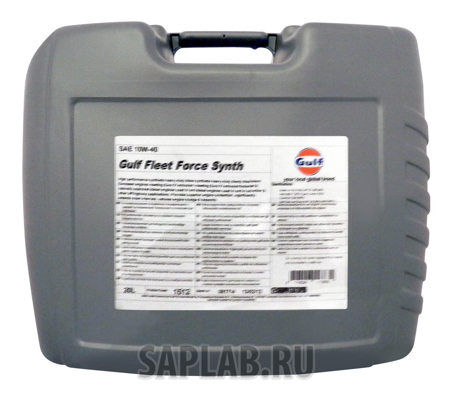 Купить GULF 151263GU00 Моторное масло Gulf Fleet Force Synth 10W-40 20л