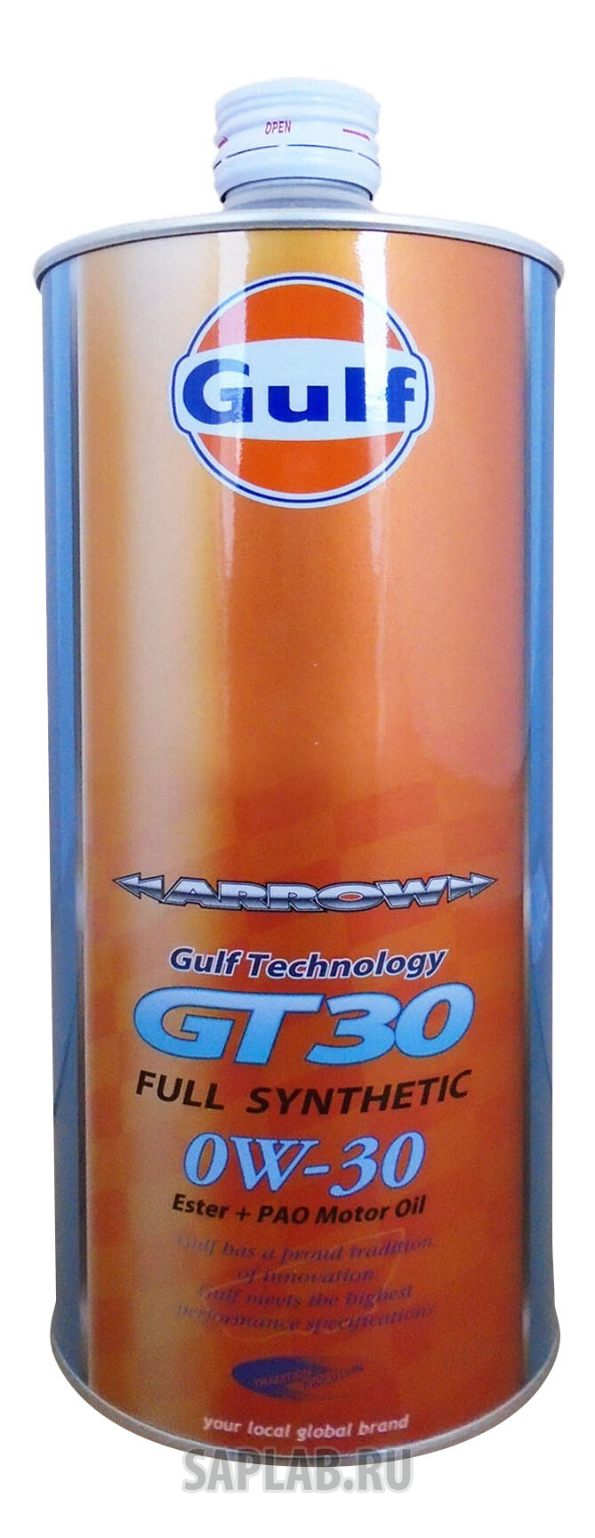 Купить GULF 4932492112014 Моторное масло Gulf Arrow GT 30 0W-30 1л