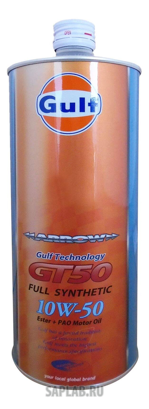 Купить GULF 4932492112113 Моторное масло Gulf Arrow GT 50 10W-50 1л