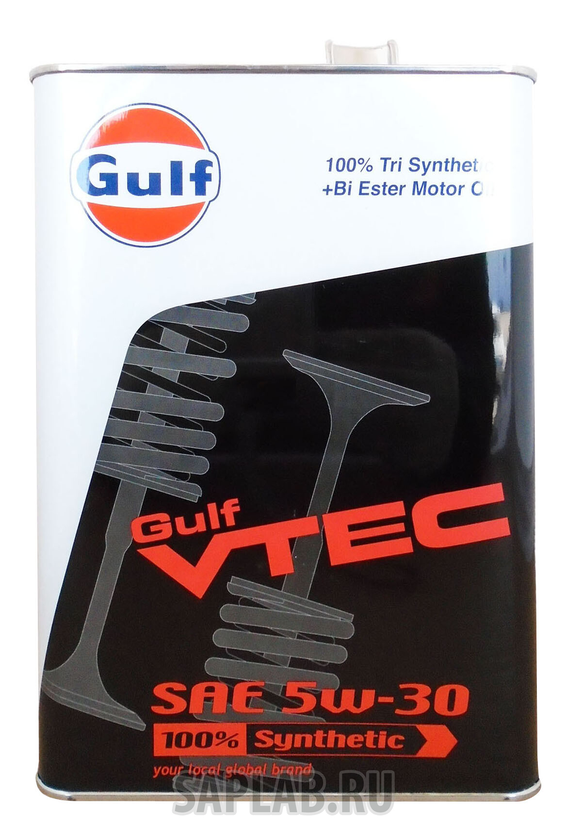 Купить GULF 4932492120125 Моторное масло Gulf Vтес 10W-40 4л