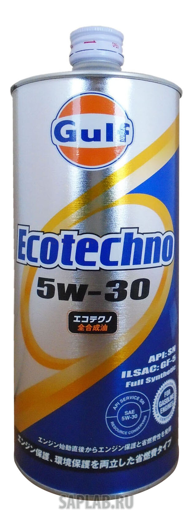 Купить GULF 4932492123119 Моторное масло Gulf Ecotechno GF-5 SN 5W-30 1л