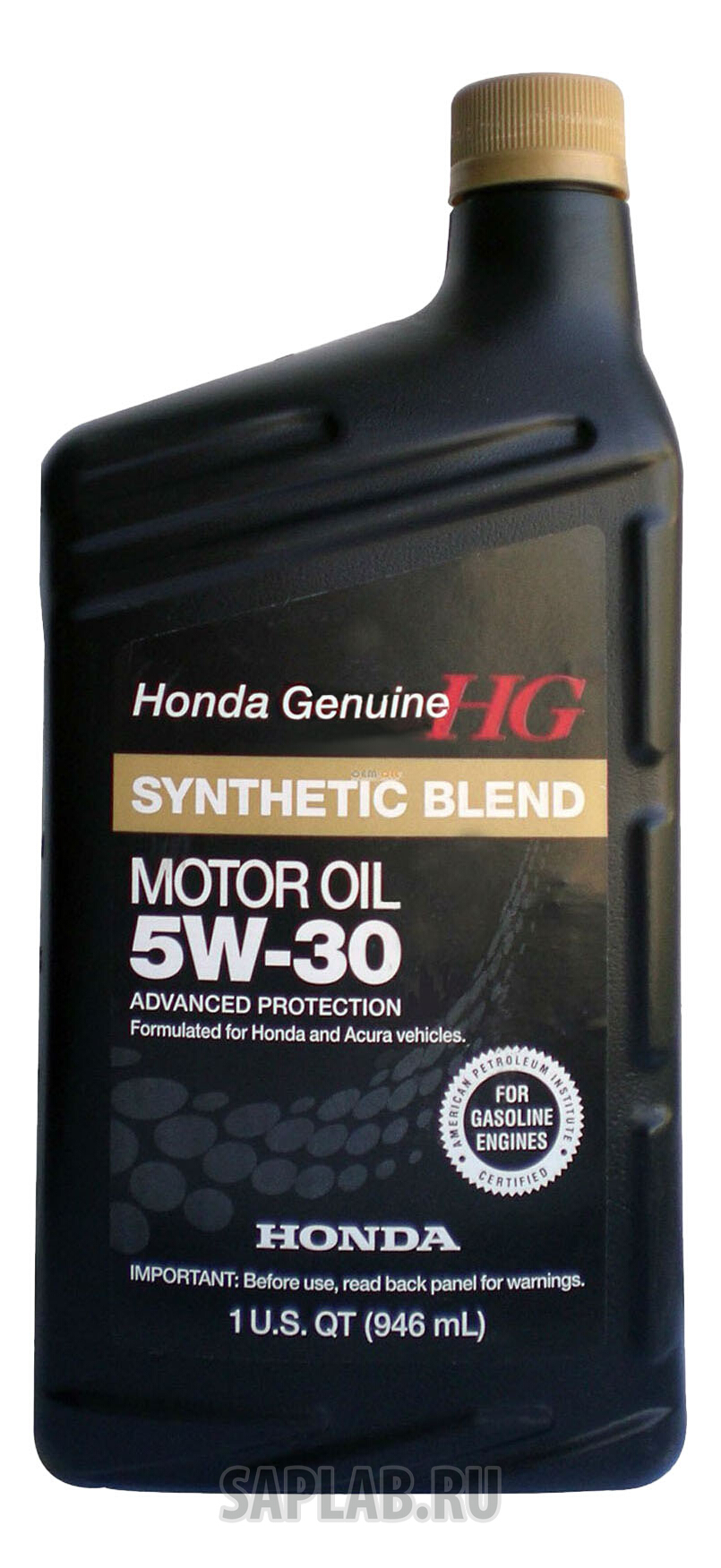 Купить HONDA 87989034 Моторное масло Honda Synthetic Blend 5W-30 0,946л