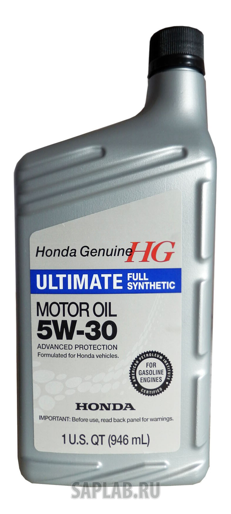 Купить HONDA 87989038 Моторное масло Honda Ultimate Full Synthetic 5W-20 0,946л