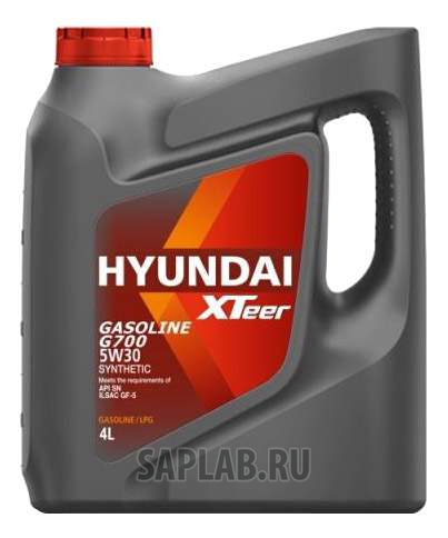 Купить HYUNDAI-KIA 1041135 Моторное масло Hyundai-KIA Gasoline 700 5W-30 4л