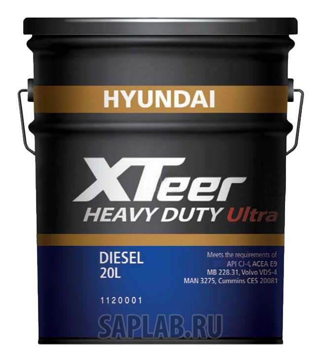 Купить HYUNDAI-KIA 1120001 Моторное масло Hyundai-KIA HD Ultra 15W-40 20л