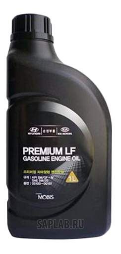 Купить HYUNDAI-KIA 510000151 Моторное масло Hyundai-KIA Premium LF Gasoline 5W-20 1л