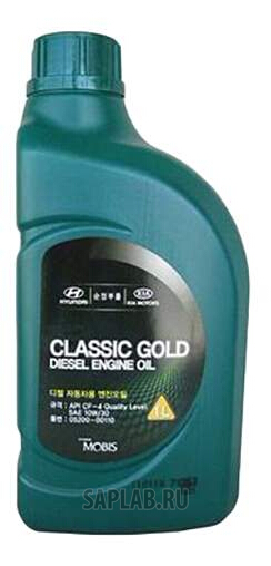 Купить HYUNDAI-KIA 520000110 Моторное масло Hyundai Classic Gold Diesel Engine Oil 10W-30 CF-4 1л