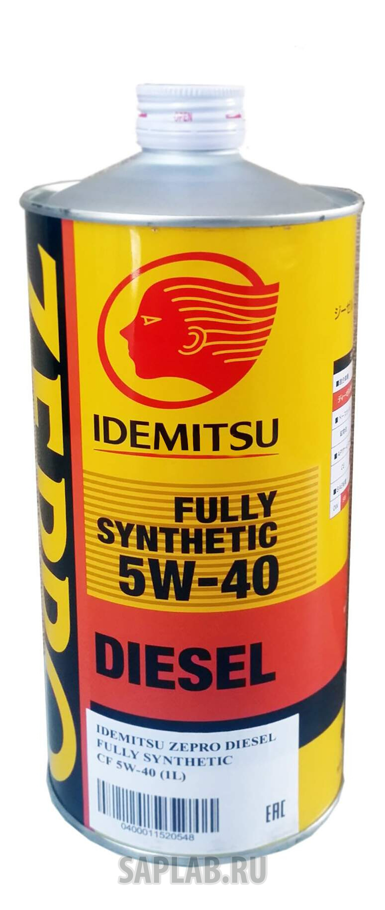 Купить IDEMITSU 2863001 Моторное масло Idemitsu Zepro Diesel 5W-40 1л