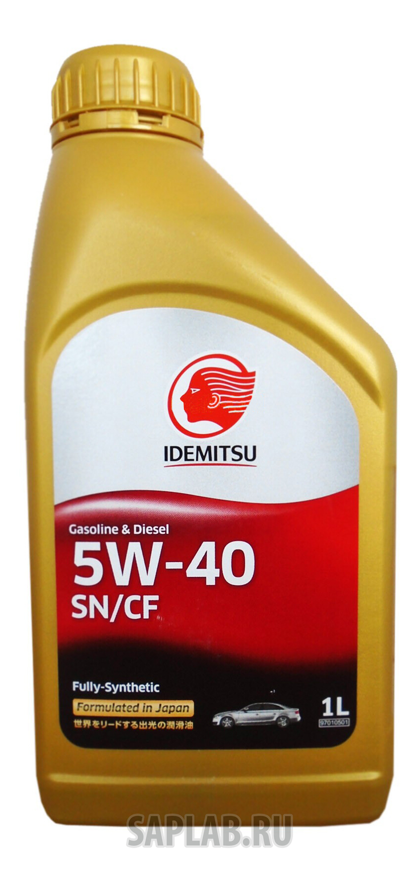 Купить IDEMITSU 30015046724 Моторное масло Idemitsu Gasoline & Diesel Fully-Sinthetic 5W-40 1л