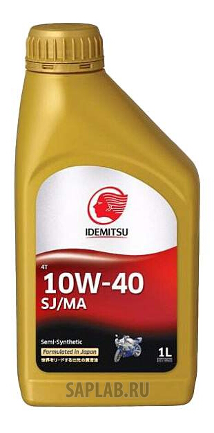Купить IDEMITSU 30095003724 Моторное масло Idemitsu 4T 10W-40 SJ/MA 1л