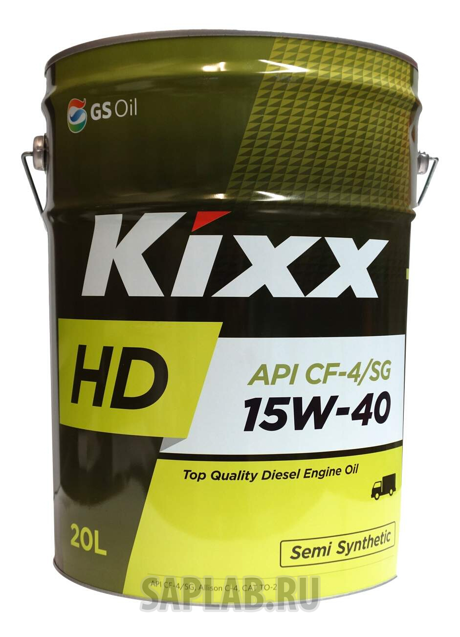 Купить KIXX L2001P20E1 Моторное масло Kixx HD 15W-40 20л