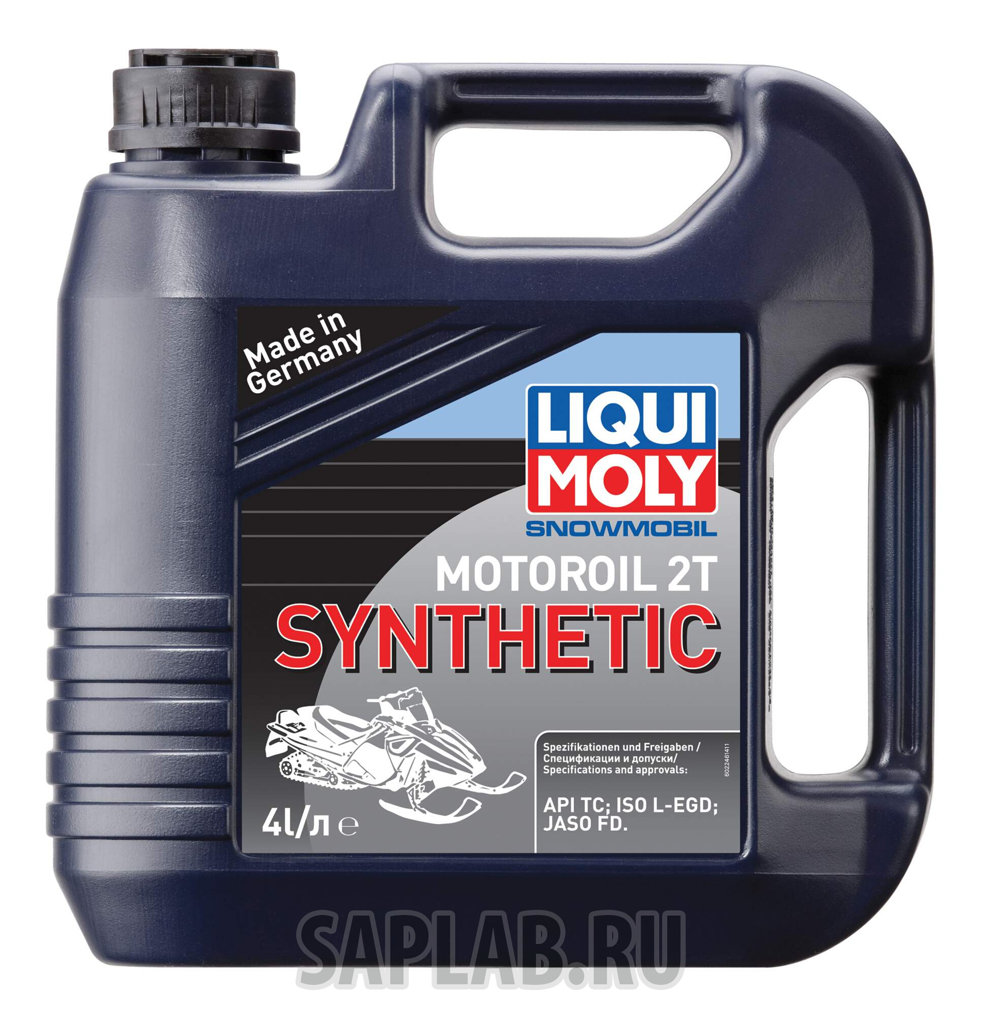 Купить LIQUI MOLY 2246 Моторное масло Liqui moly Snowmobil Motoroil 2T Synthetic TC 10W-30 4л