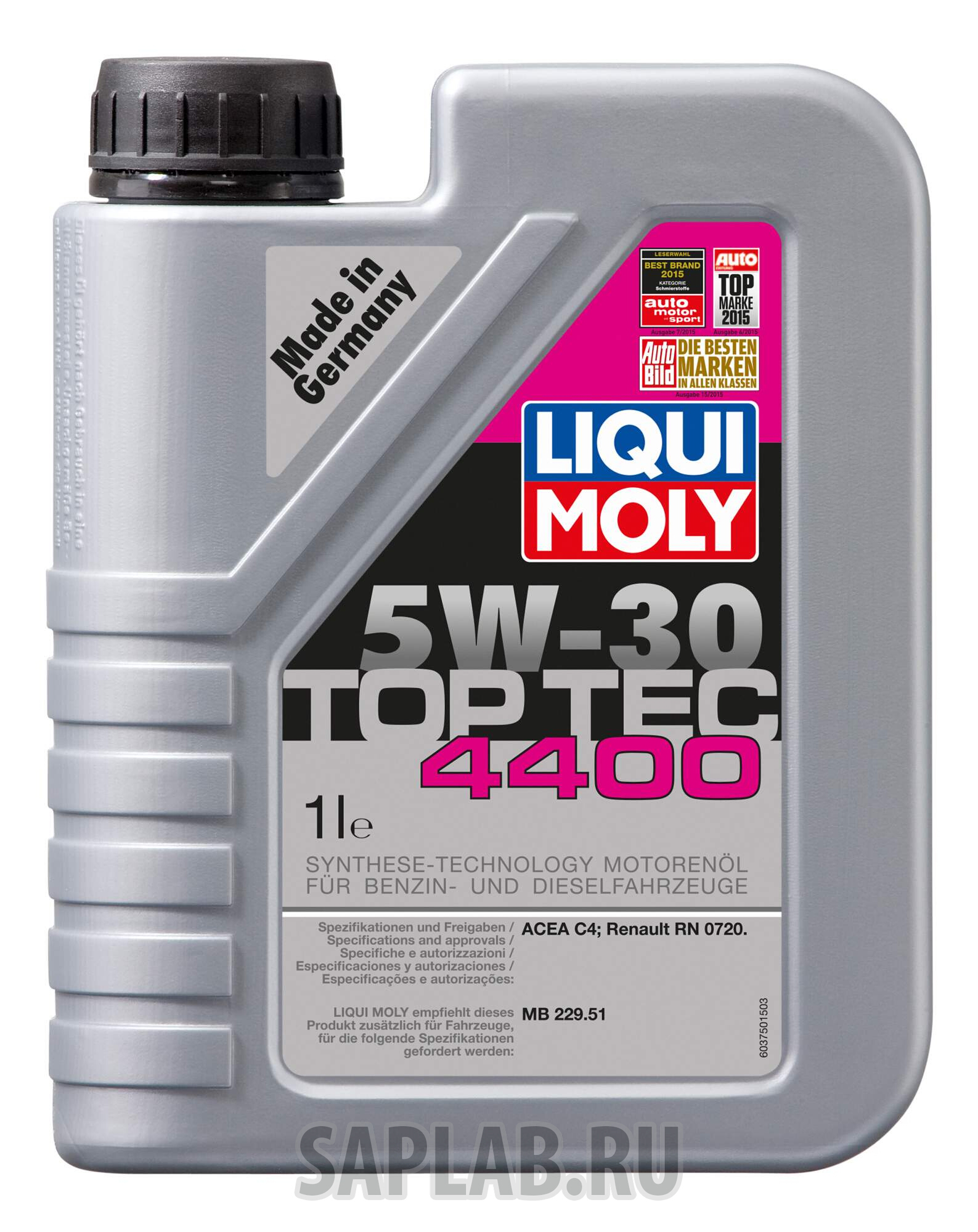 Купить LIQUI MOLY 2319 Моторное масло Liqui moly Top Tec 4400 5W-30 1л