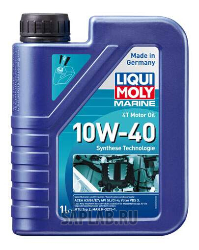 Купить LIQUI MOLY 25012 Моторное масло Liqui moly Marine 4T Motor Oil 10W-40 1л