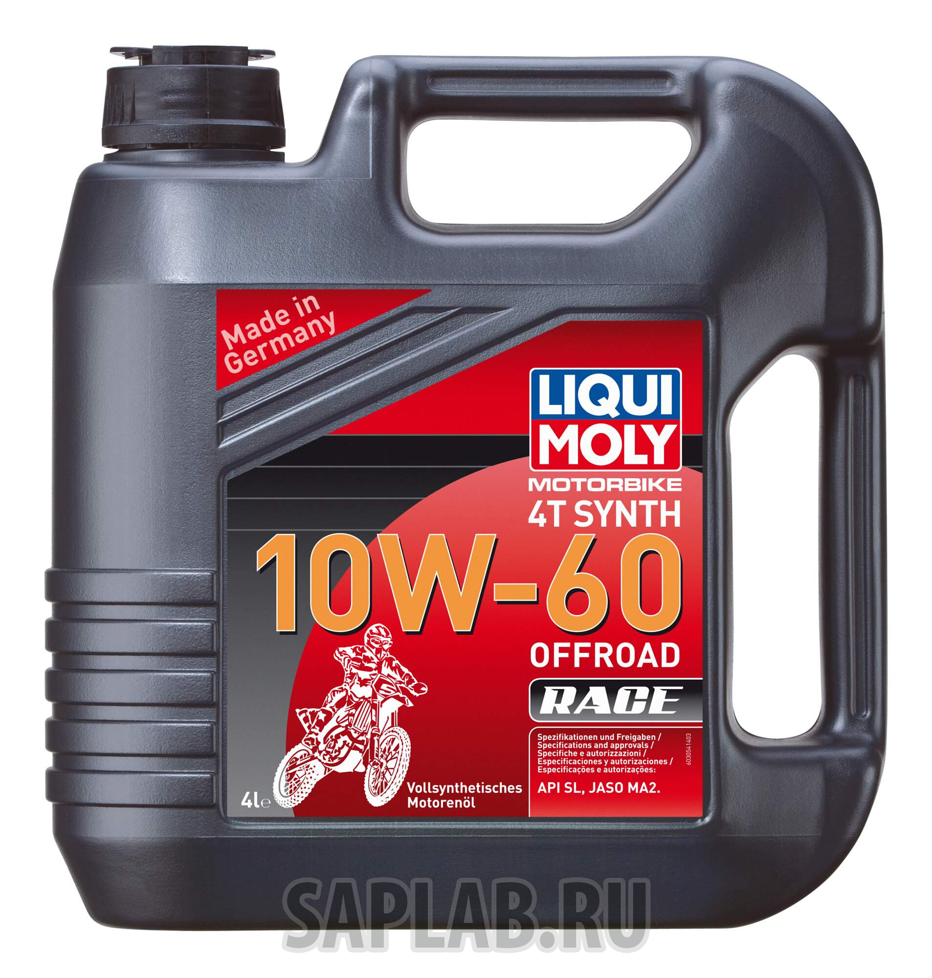 Купить LIQUI MOLY 3054 Моторное масло Liqui moly Motorbike 4T Synth Offroad Race 10w-60 4л