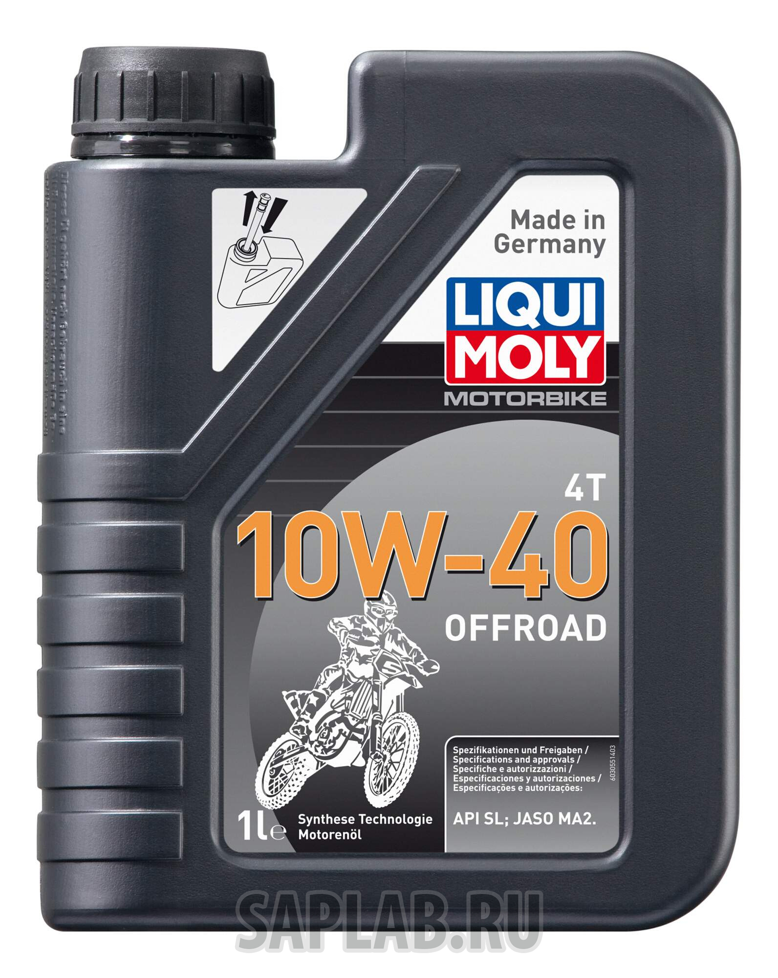 Купить LIQUI MOLY 3055 Моторное масло Liqui moly Motorbike 4T Offroad 10w-40 1л