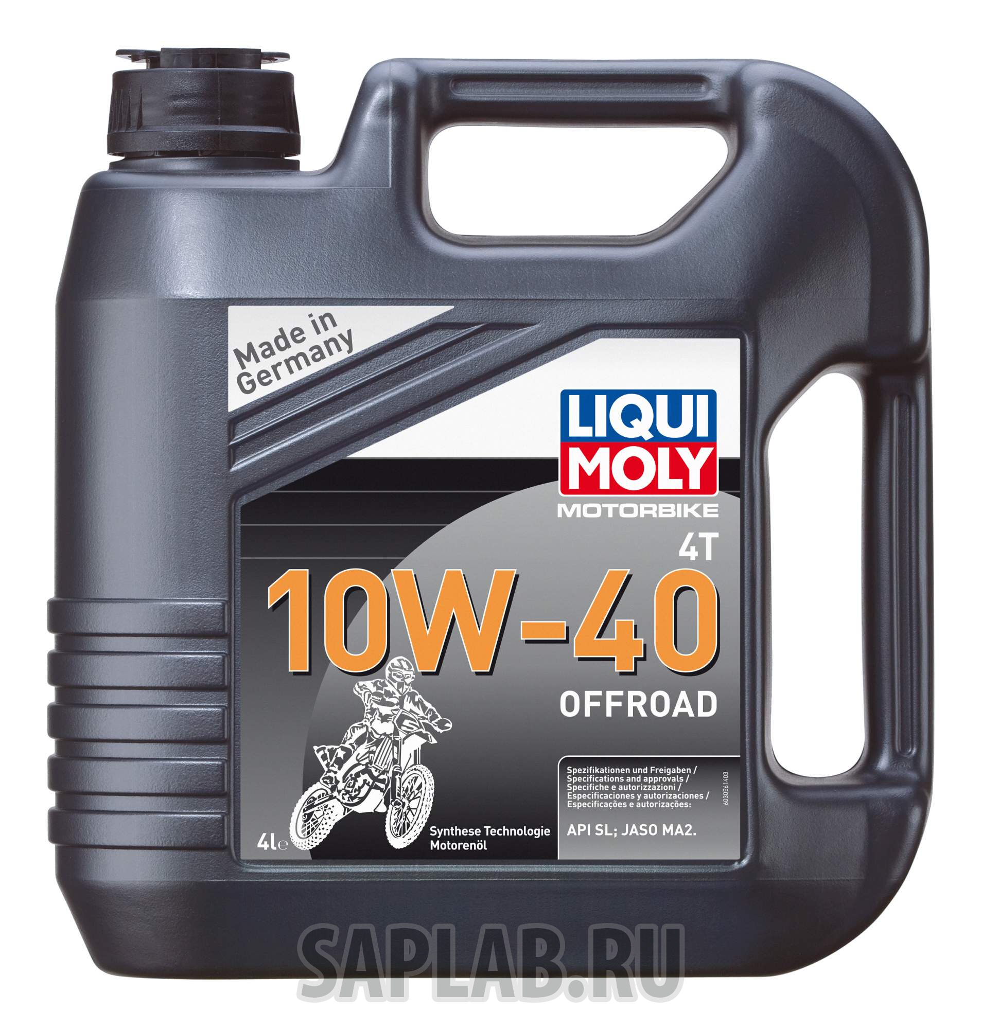 Купить LIQUI MOLY 3056 Моторное масло Liqui moly Motorbike 4T Offroad 10w-40 4л