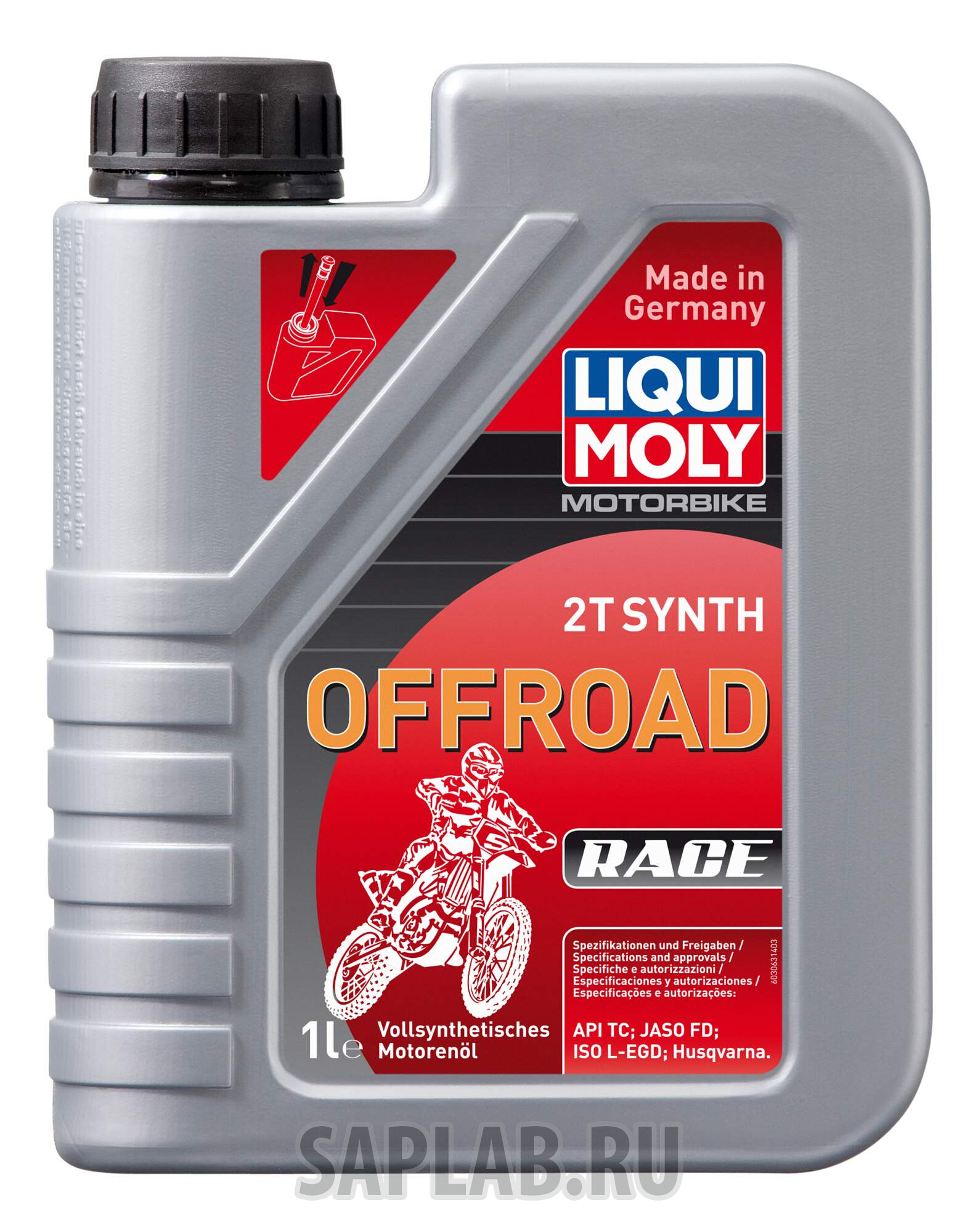Купить LIQUI MOLY 3063 Моторное масло Liqui moly Motorbike 2T Synth Offroad Race 15W-40 1л