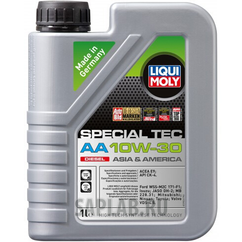 Купить LIQUI MOLY 39026 Масло моторное Liqui moly Special Tec AA 10W-30 1л