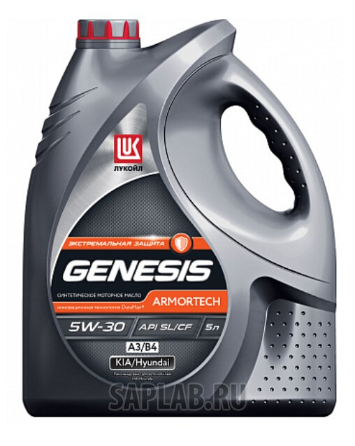 Купить LUKOIL LO3045852 Моторное масло Lukoil Genesis Armortech А3/В4 5W-30 5л
