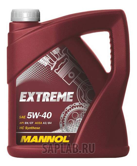 Купить MANNOL 1021 Моторное масло Mannol Extreme 5W-40 4л