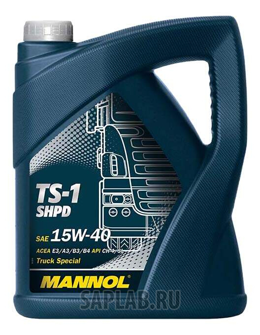 Купить MANNOL 1237 Моторное масло Mannol TS-1 SHPD 15W-40 5л