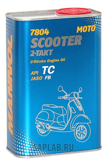 Купить MANNOL 1947 Моторное масло Mannol 2-Takt Scooter 1л