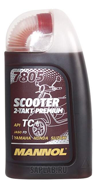 Купить MANNOL 1952 Моторное масло Mannol 2-Takt Premium Scooter 1л