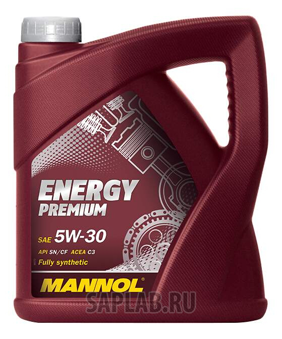 Купить MANNOL 4007 Моторное масло Mannol Ehergy Premium 5W-30 4л