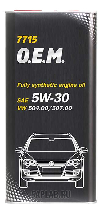 Купить MANNOL 4035 Моторное масло Mannol 7715 O.E.M. 5W-30 5л